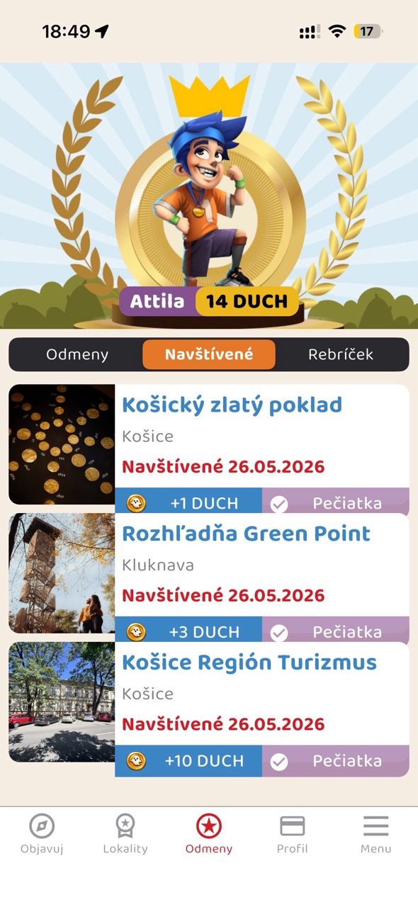 Navštívené